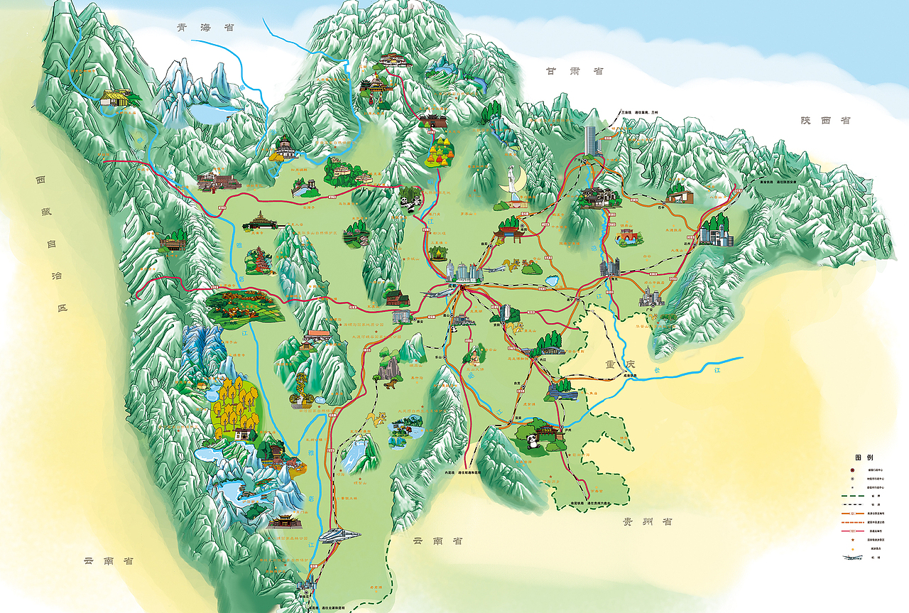 四川,古老与现代交融的绚丽胜地